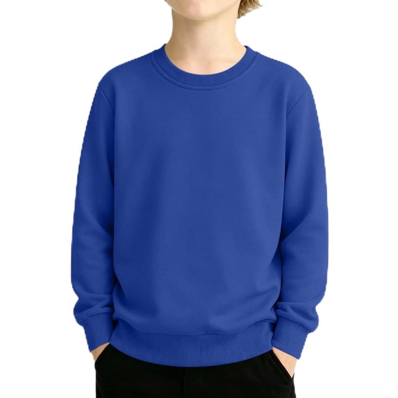 Grblisyd Girls and Boys Sweatshirt Casual Comfort Long Sleeve T-Shirt Lightweight Crew Neck Undershirts