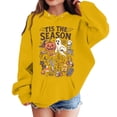 thumbnail image 1 of Grblisyd Hoodies For Teen Girls Cute Oversized Halloween Print Sweatshirts Long Sleeve Pullover Fall Winter Clothes Size 10-12 Years, 1 of 4