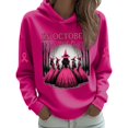 thumbnail image 1 of Grblisyd In October We Wear Pink Sweatshirts Women Long Sleeve Pullover Breast Cancer Awareness Hoodies, 1 of 4