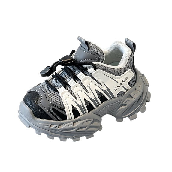 Grblisyd Kids Fashion Sneakers Trendy Mesh Sport Shoes Boys and Girls Breathable Sneakers for Walking Running