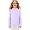thumbnail image 1 of Grblisyd Mock Neck Sweatshirt for Girls Turtleneck Sweater Long Sleeve Pullover Tops Back To School Outfits Cute Y2K Tops Fall Trendy Clothes, 1 of 6