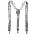 thumbnail image 1 of Grblisyd Sequin Suspenders Sparkly Suspender Costume Accessories for Men and Women, 1 of 2