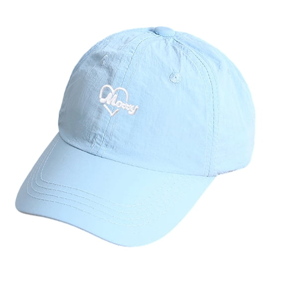 Grblisyd Summer Sports Baseball Cap for Girls Lightweight UV Protection Embroidered Hat for Running, Tennis, Golf