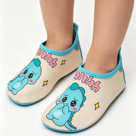 Grblisyd Water Shoes Boys Girls Barefoot Aqua Socks Kids Breathable Quick-Dry Swim Shoes for Beach Pool Surf