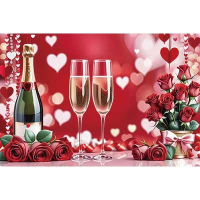 Gre Spring Pink Sakura Backdrop Cherry Blossom Forest Photo Shoot Studio Background Gard Park Photography Supplier