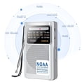 thumbnail image 1 of Greadio NOAA Weather Radio, AM/FM Battery Operated Transistor Portable Radio with Best Reception, 1 of 8