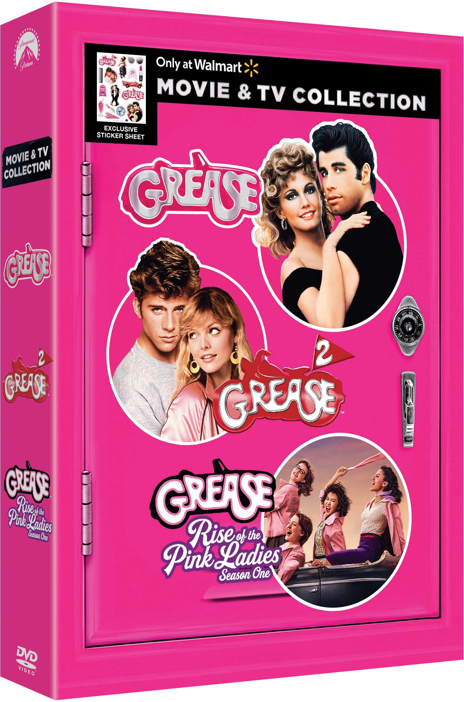 Grease 1&2/Rise of the Pink Ladies S1 TV & Movie Collection (DVD)