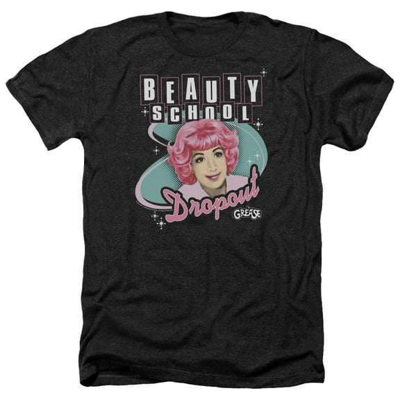 Grease - Beauty School Dropout - Heather Short Sleeve Shirt - Small