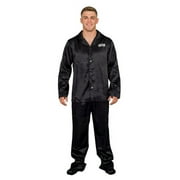 INTIMO Grease Black T Birds Pajama Pants and Long Sleeve Shirt Set (Adult XX-Large)