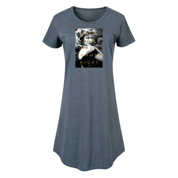 Grease - Black & White Photo Sandy - Love You Like Summer Nights - Women's Any Way Dress