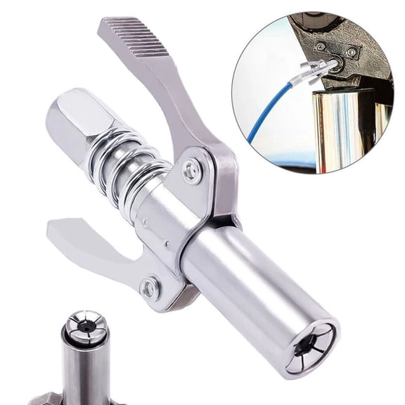 Grease Coupler Heavy-Duty Quick Release Grease Gun Coupler 10000PSI US