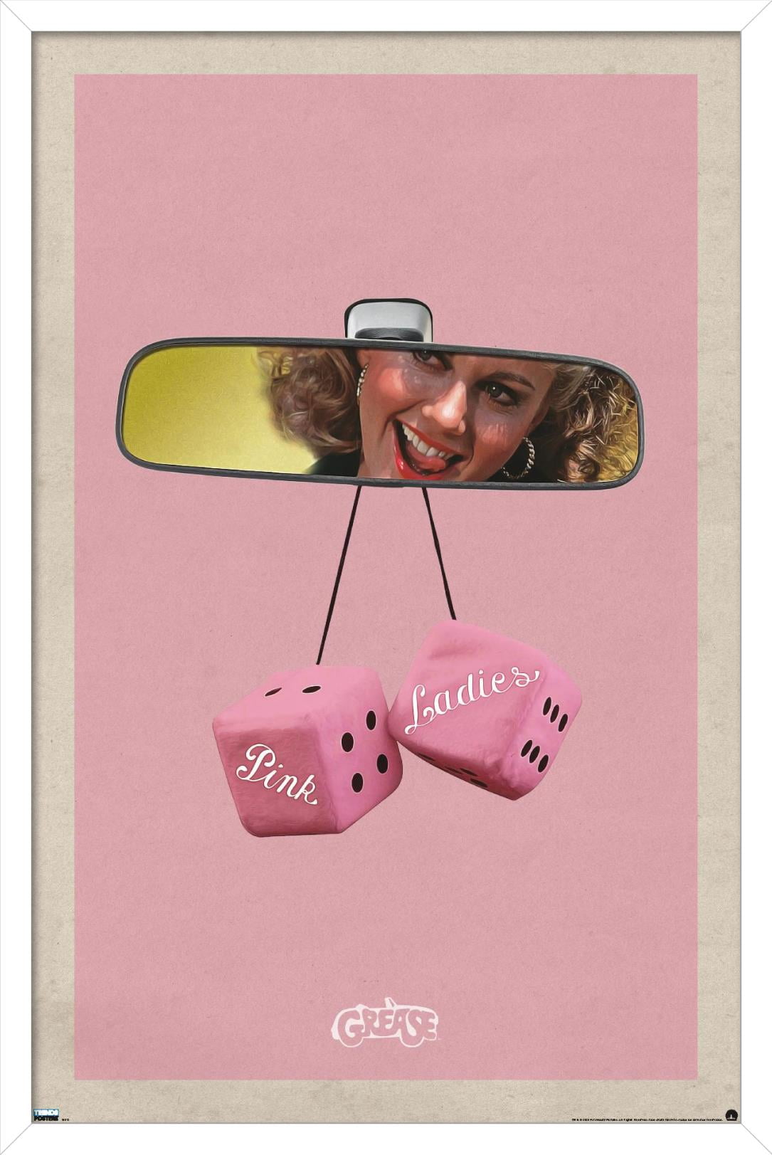 Grease - Dice Wall Poster, 14.725" x 22.375", Framed