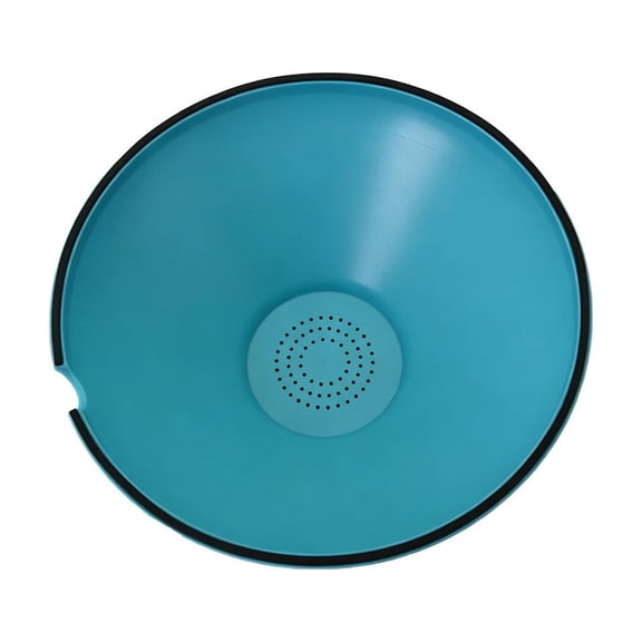 Grease Drainer & Food Strainer  Heat Resistant Silicone Colander, Fits Pans, Cans & Jars, Dishwasher Safe