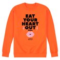 thumbnail image 1 of Grease - Eat Your Heart Out - Rizzo - Kiss Lips - Men's Crew Neck Fleece Pullover, 1 of 6