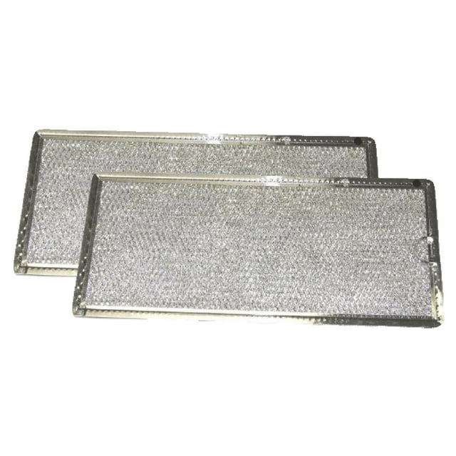 Grease Filter for GE Microwave Range Hood WB06X10596, 2 Filters