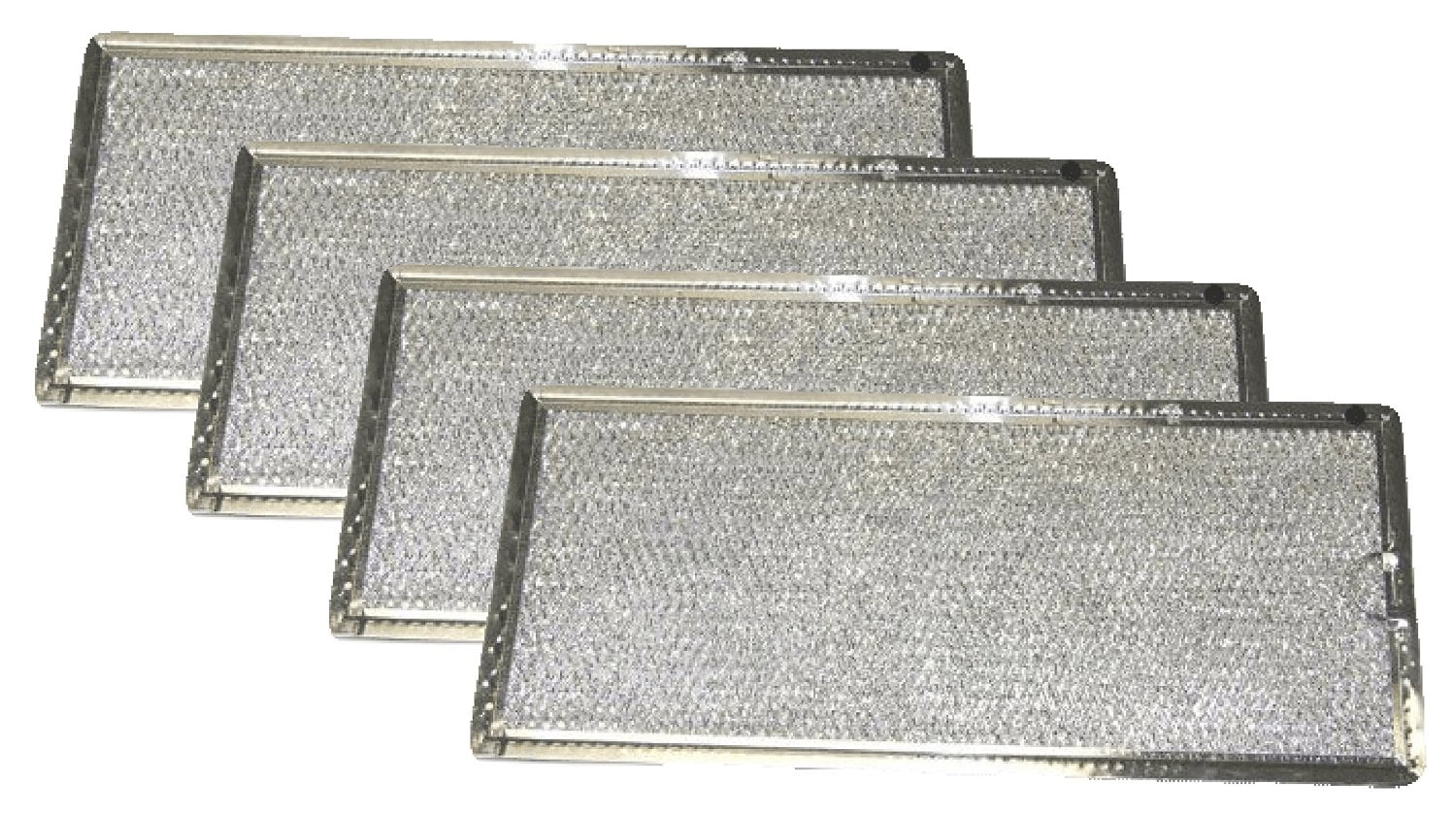 Grease Filter for GE Microwave Range Hood WB06X10596, 4 Filters