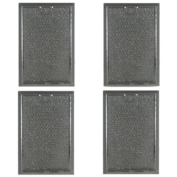 Grease Filter for Whirlpool Microwave 5-1/16" X 7-5/8" X 3/32" (4-Pack)