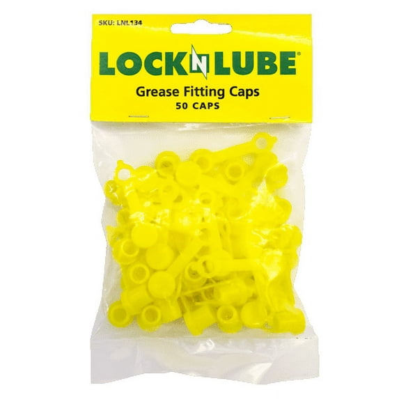 Grease Fitting Caps (50 count) (Yellow)