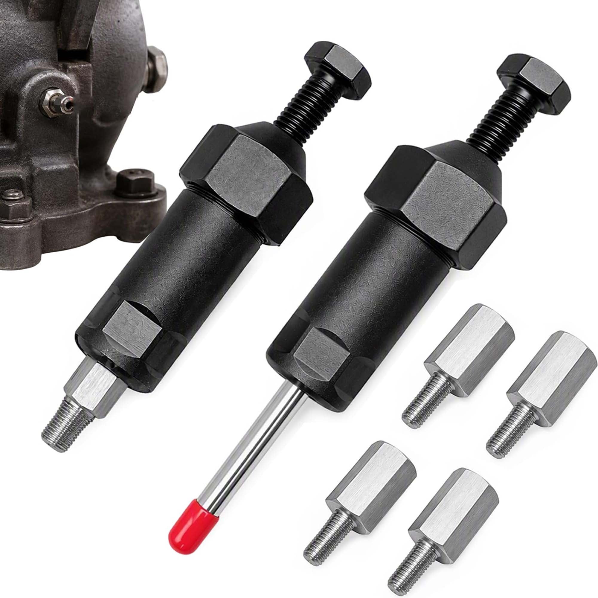 Grease Fitting Extractor Grease Fitting Cleaning Tool, Alloy Steel Cleaner with M6 & M8 Adapters ...