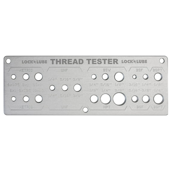 Grease Fitting Thread Tester