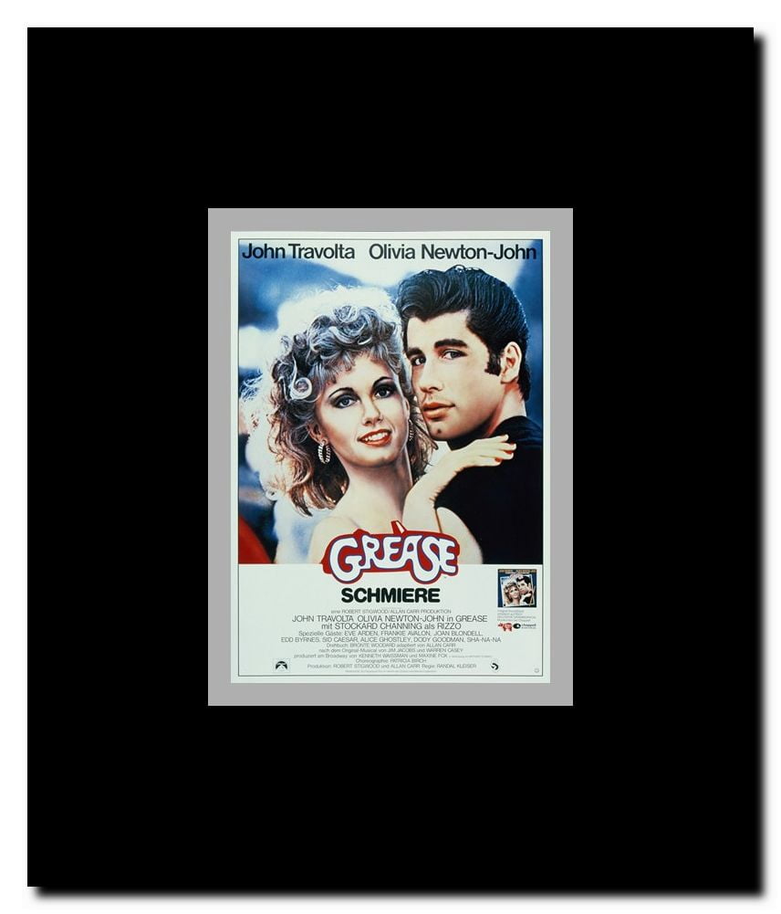 Grease Framed Movie Poster