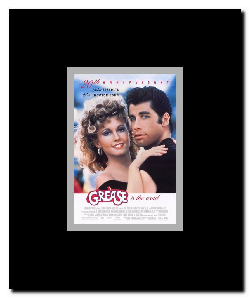 Grease Framed Movie Poster