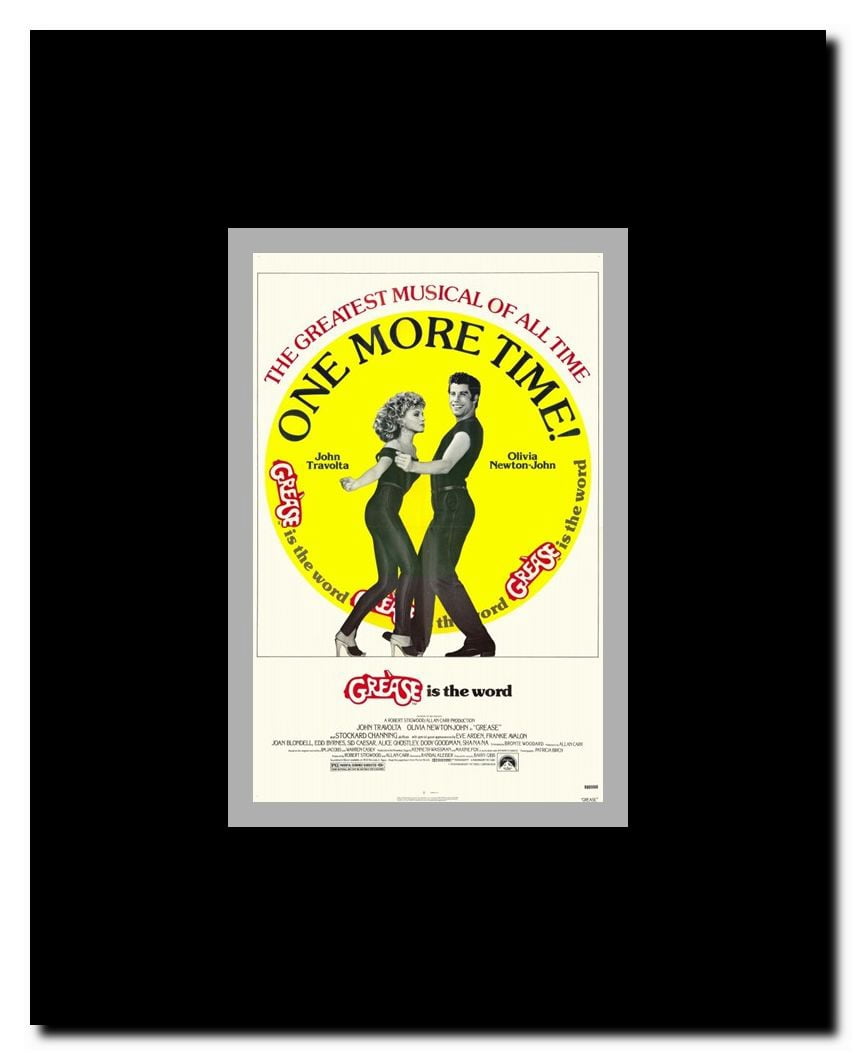 Grease Framed Movie Poster