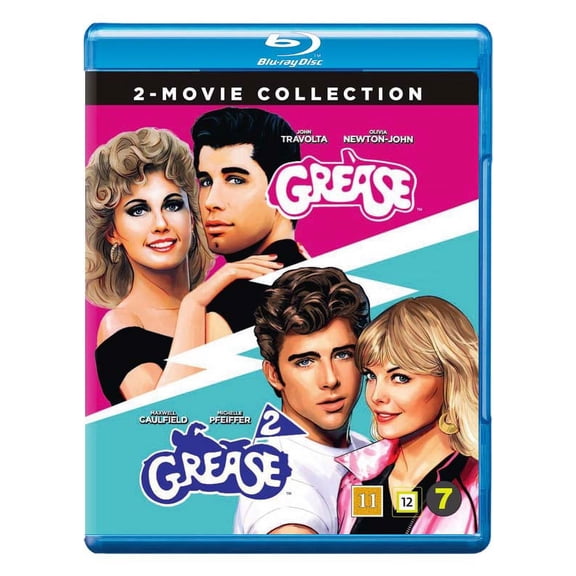 Grease / Grease 2 [ Blu-Ray, Reg.A/B/C Import - Denmark ]