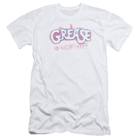Grease - Grease Is The Word - Slim Fit Short Sleeve Shirt - XX-Large