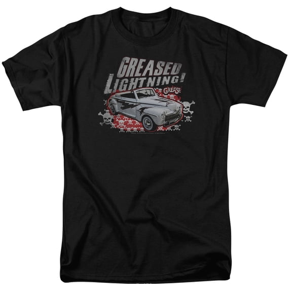 Grease T-Shirt Greased Lightening Unisex Graphic Tee For Men & Women