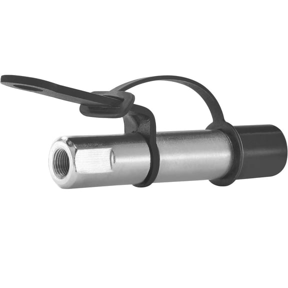 Grease Gun Coupler, 10000 PSI High Pressure, 3-Jaw Locking, Quick Release Grease Gun Tip with Hose/Zerk Fittings Cleaner/Leak-Proof Cap, Compatible with All Grease Guns 1/8" NPT Grease Fittings