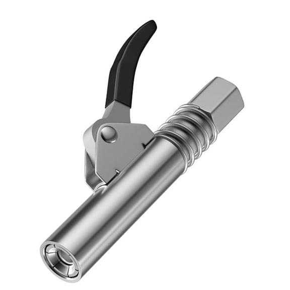 Grease Gun Coupler, Grease Gun Tips Locking,Quick Lock Release Grease Tips Ends Couplers,with a Hose