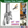 thumbnail image 1 of Grease Gun Coupler High-Pressure Quick Release Lock Oil Injection Nozzles USA, 1 of 5