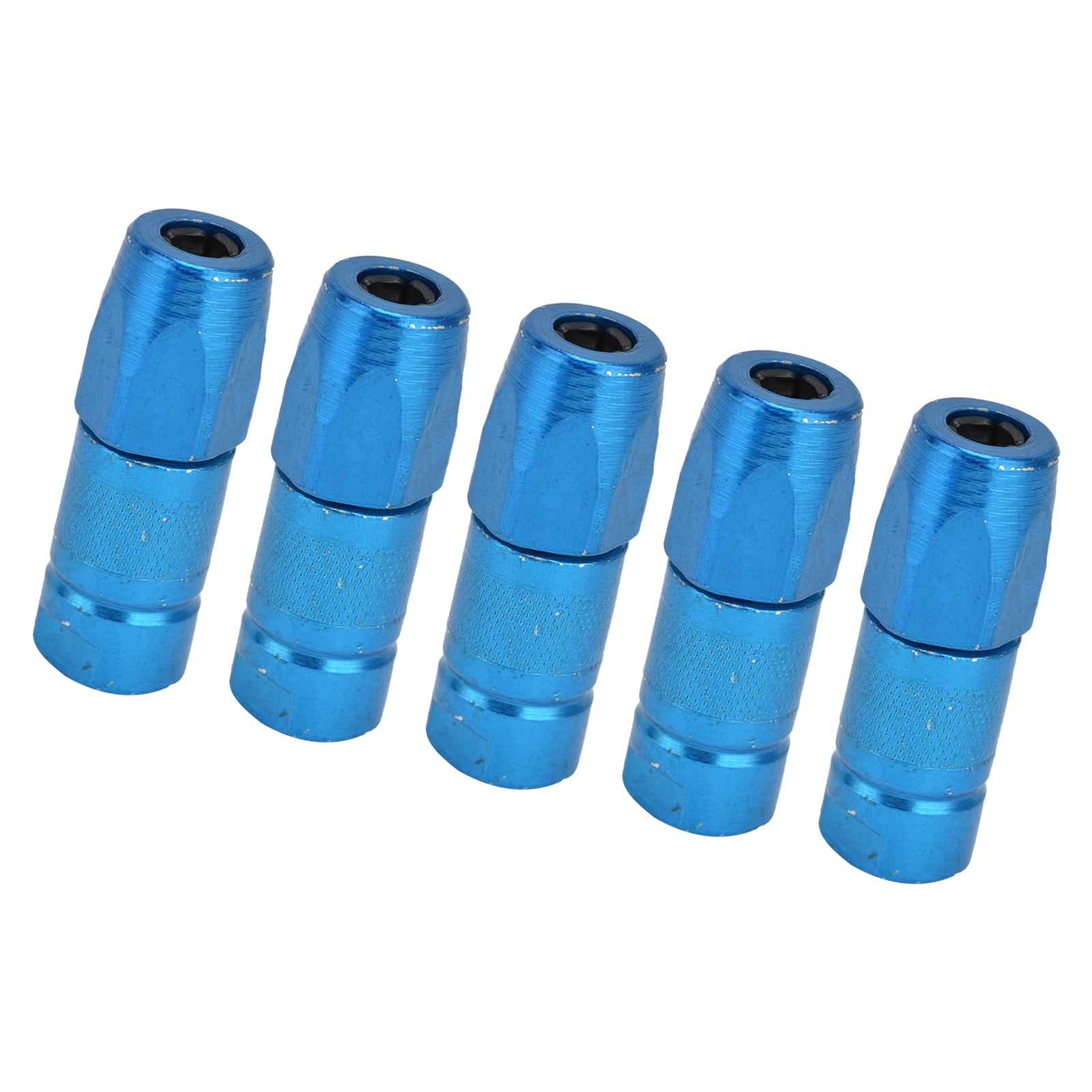 Grease Gun Flat Nozzle 5Pcs Coupler Durable Wear-Resistant Tightly Bite ...