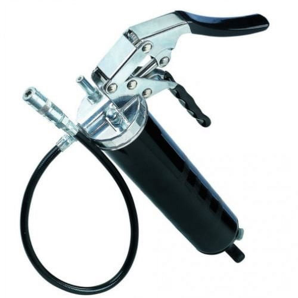 Grease Gun- Heavy-duty Deluxe Pistol with 18" Flex Hose