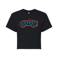 thumbnail image 1 of Grease - Highlighted - Original Movie Cover Art - Juniors Cropped Cotton Blend T-Shirt, 1 of 4
