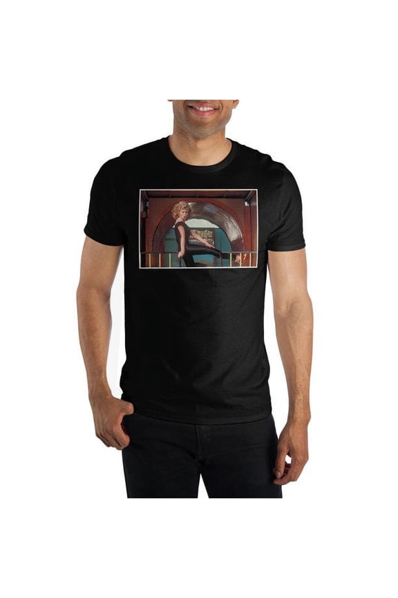 Grease Hot Sandy Crew Neck Short-Sleeve T-Shirt-6XL