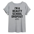 thumbnail image 1 of Grease - I'm a Beauty School Dropout - Juniors Ideal Flowy Muscle T-Shirt, 1 of 4