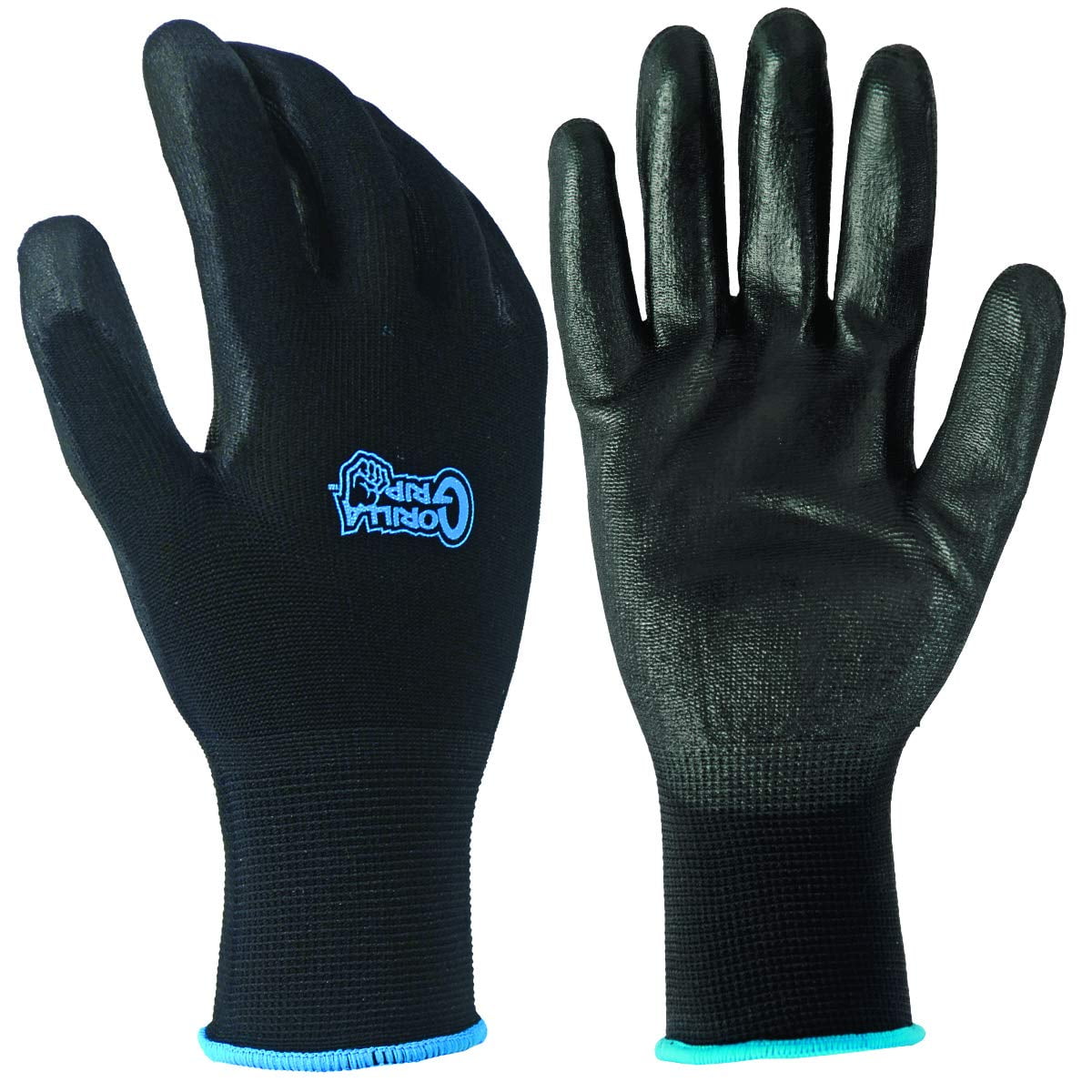 Grease Monkey Gorilla Grip Slip Resistant Gloves 15 Pack, Large, 25042-25