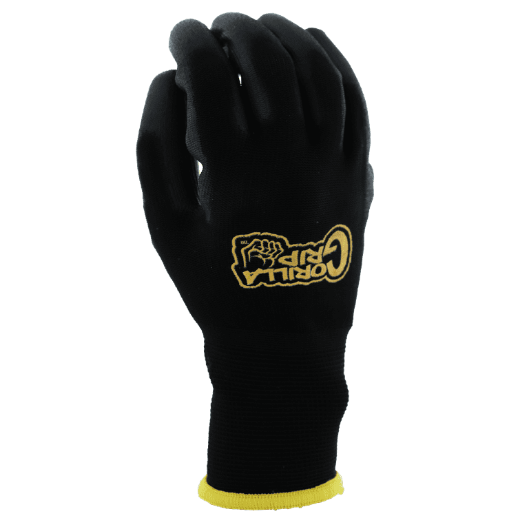  Gorilla Grip, Slip Resistant Work Gloves 15 Pack