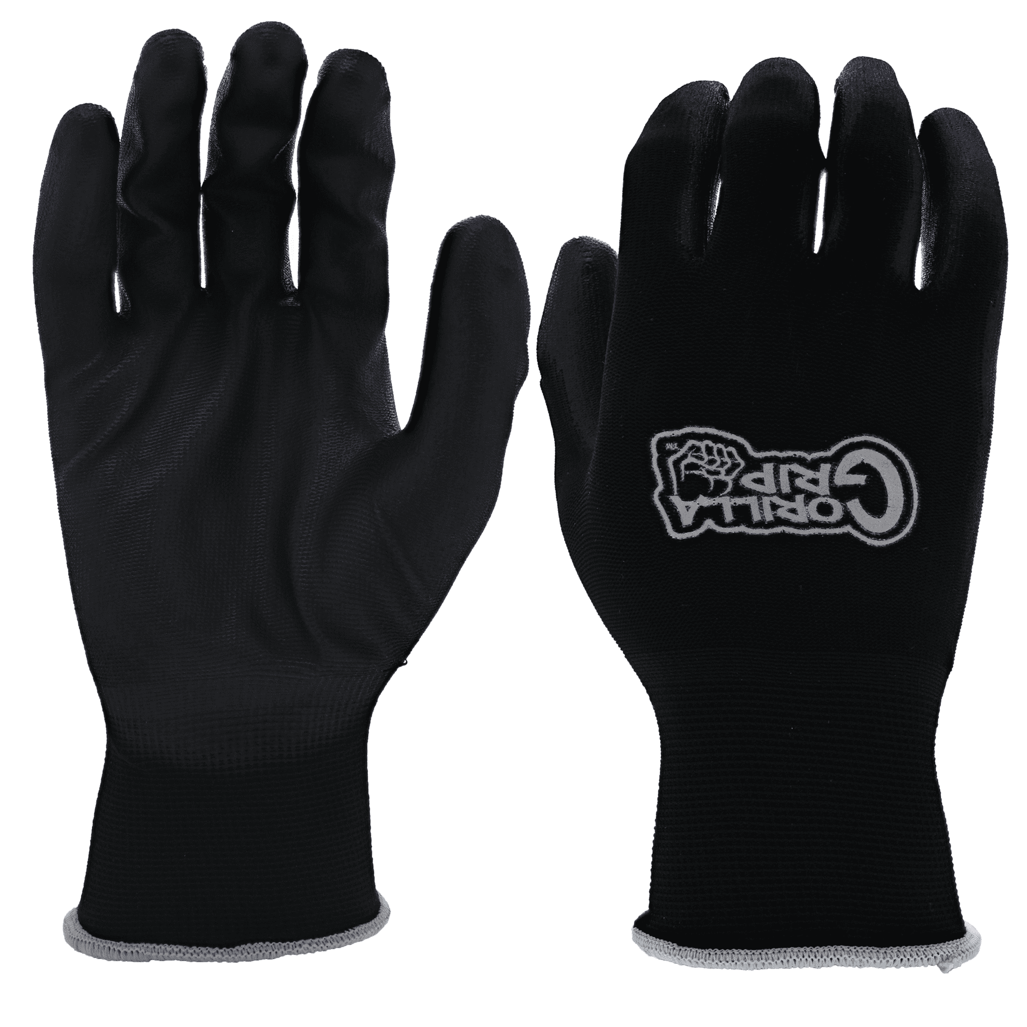 Grease Monkey Nitrile Coated Work Gloves - 15 Pairs - Size Large