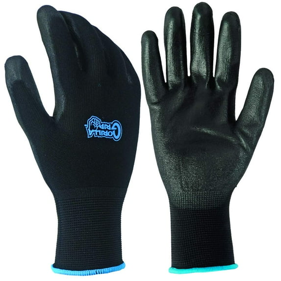 Grease Monkey Gorilla Grip Slip Resistant Gloves 25 Pack, X-Large