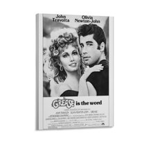 Grease Movie Poster (15) Art Poster Canvas Painting Decor Wall Print Photo Gifts Home Modern Decorative Posters 12x18inch(30x45cm)