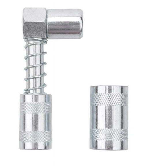 Grease Nozzle Adapter Grease - Accessory Grease Coupler Adapter with Sleeve 3 Jaw Angle Grease Tool