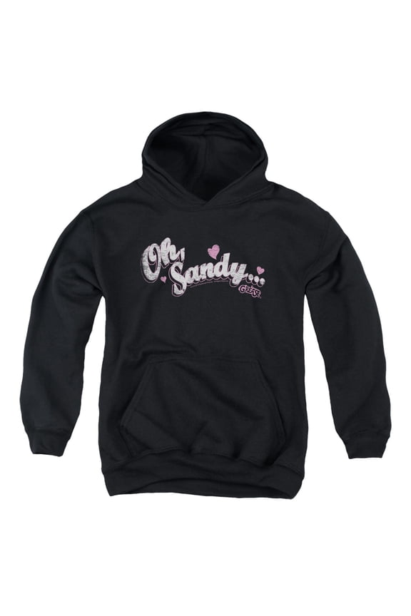 Grease - Oh Sandy - Youth Hooded Sweatshirt - Large
