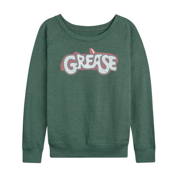 Grease - Original Movie Art - Women's Lightweight French Terry Long Sleeve Shirt