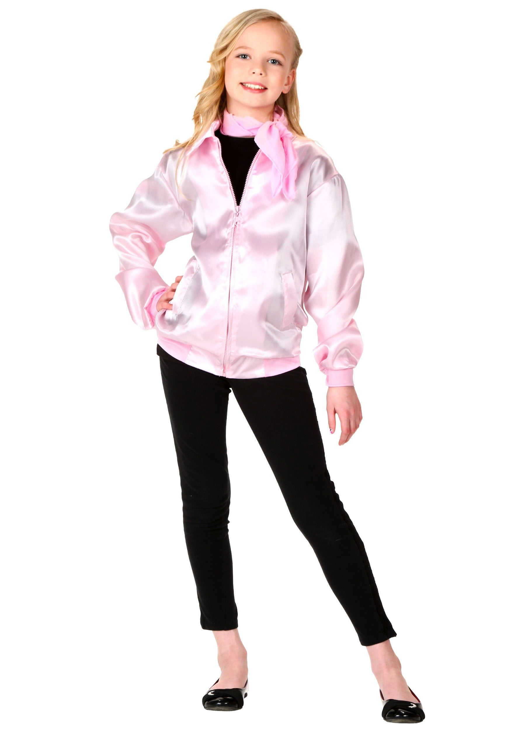 CHAQUETA PINK LADY GREASE INFANTIL