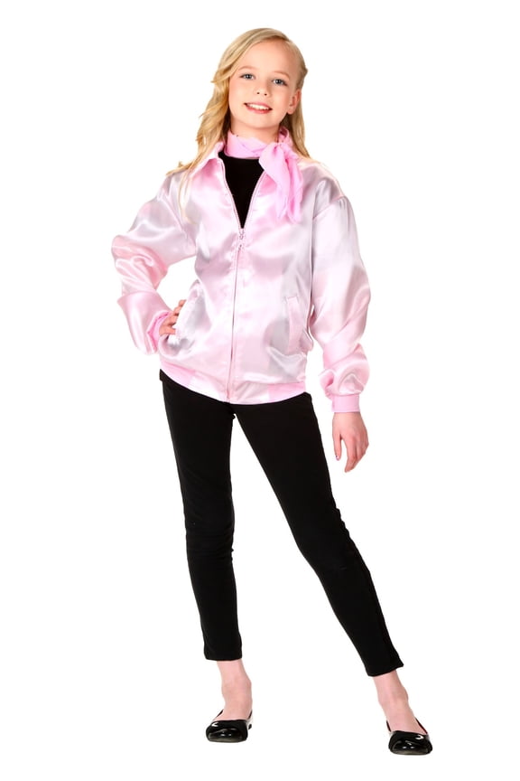 Grease Pink Ladies Costume Jacket for Kids