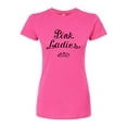 thumbnail image 1 of Grease - Pink Ladies - Cursive Writing - Juniors Fitted Graphic T-Shirt, 1 of 5