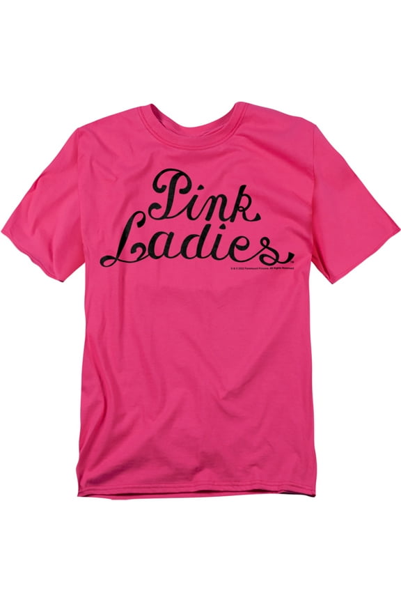 Pink Ladies Logo Mens Short Sleeve Shirt